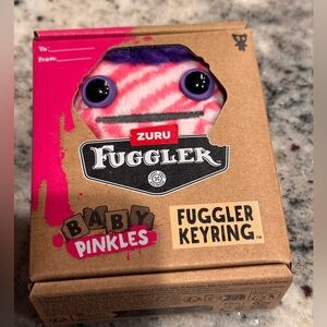 Zuru Fuggler Pink and Purple Keyring